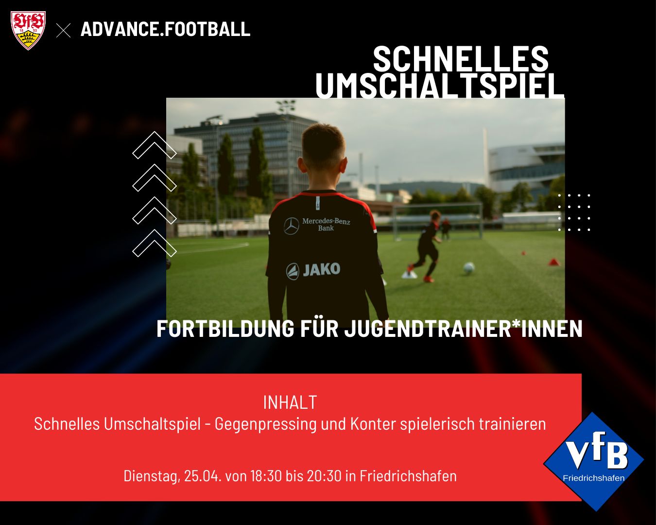 VfB Friedrichshafen Fußball Fortbildung für Jugendtrainer